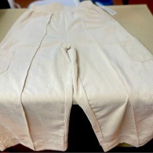 Urban Outfitters cream Wide straight leg pants